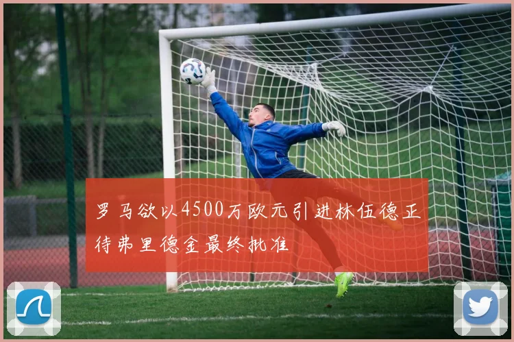 罗马欲以4500万欧元引进林伍德正待弗里德金最终批准